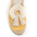 Women's Slippers Espadrilles Fluffy Ball Mule Slides Shoes Outside Spring women sandals