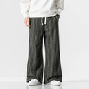 Casual Men Pants Winter Thicken Men Harem Pants Warm Trousers Male Stripe Sweatpants