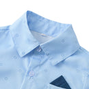 Boys Spring and Autumn Set Formal Suit Baby Boy Dress Children Host Dress Gentleman