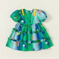 Summer Baby Clothes brother and sister matching clothes Beach suit Seaside Holiday Girls Dress