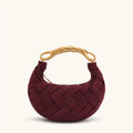 Women's Casual Small Handbag Designer Hand-woven Luxury Matte Texture Crossbody Bag
