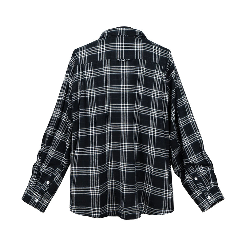 Plaid Fall Shirt for Men Casual