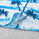 Summer Kids Boys Shorts Set Short Sleeve Tree Print T-shirt Elastic Waist Shorts Clothes Outfit