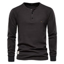 Men New Autumn Pullover Soft Sweater Mens Pure O-Neck Sweaters Button Pullovers Warm Slim Fit Male Clothing