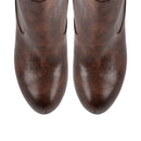 Women Over The Knee Boots Thin Lady Metal Chain Decoration Zipper Female Platform Boots