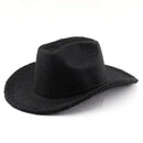 Carnival Outdoor Western Cowboy Top Lamb Woolen Hat Warm Autumn And Winter Jazz Hat