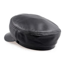 Spring Winter 55-60 CM Genuine Leather Military Hats Thin Windproof Baseball Caps