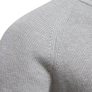 Autumn Cotton Zipper Cardigans for Men Casual Social Men Sweaters High Collar Warm Winter Knitted Sweater Men