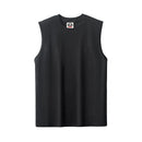 Summer American Sleeveless T-shirt Men's Washed Casual Fitness
