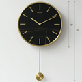 Nordic Wall Clocks Minimalist Marble Home Design Coffee Shop Wall Clocks Advanced Home Decor
