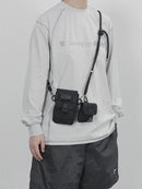 Magnetic Buckle Multifunction Waterproof Crossbody Bag Outdoor Travel Cycling Key Coin Purse Card Holder