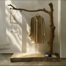 Design branch coat rack simple practical art solid wood hanger