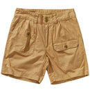 Summer American Retro Woven Cargo Shorts Men's Cotton Washed Multi-pocket Loose Casual Straight