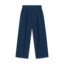 Casual Suit Pant Men Wide Leg Trousers Man Straight Suit Pants Male