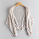 Cashmere Shawl Women Short Knitted Cardigan Suitable All Seasons Butterfly Patterned Small Shawl