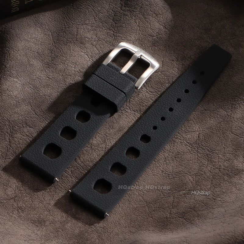 Silicone Strap Quick Release Watch Band 20mm 22mm New Soft Tropical Rubber Strap Universal Men Women Smart Watch Strap