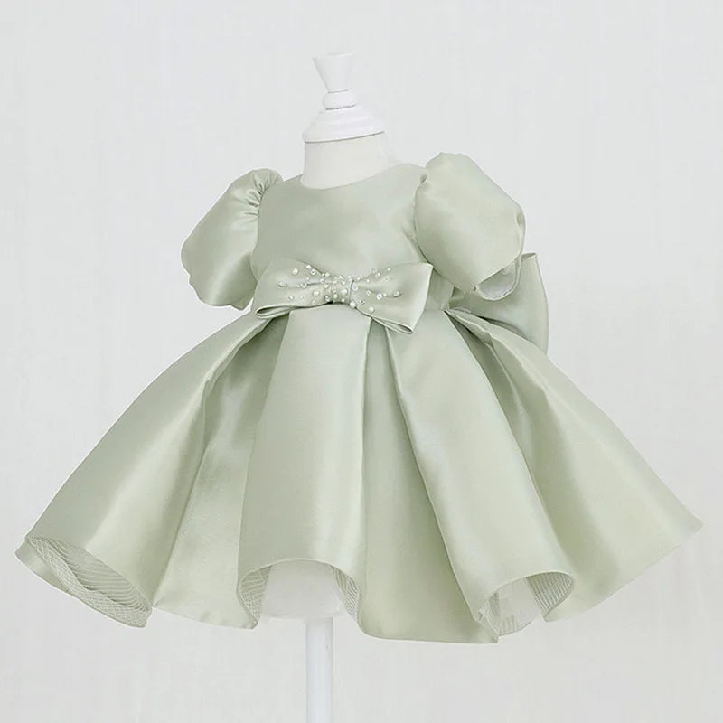 Girls Princess Dress Baby Birthday Party Dress Girls Summer Dress Wedding Performance Dress