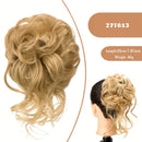 Hair Bun Chignon Messy Curly Hair Band Elastic Scrunchy False Hair Pieces For Women Hairpins