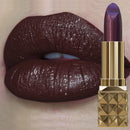 1PC Shiny Red Glitter Lipstick, Pearlescent Lip Tint with Metallic Matte Finish, Long-Lasting Red Lip Makeup Gift for Women