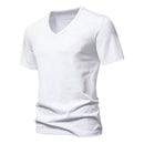 Summer T Shirt Men Casual Cotton Basic T-shirts Breathable Top Tees