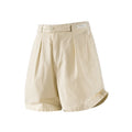 Beige shorts on a white background, Obroi