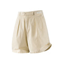 Beige shorts on a white background, Obroi