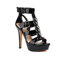 Women's Spring/Summer Nightclub Rivet Large Waterproof Platform High Heel Sandals