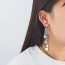 Women Jewelry Geometric Round Tassel Dangling Earrings Holiday Party Accessories Girl Gifts