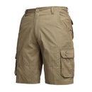 Men's Cargo Shorts Casual Cargo Shorts Straight Leg Daily Wear Shorts