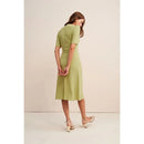 Button Tea Break Skirt Wrap Skirt Dress Summer French Retro European and American Women's Wear