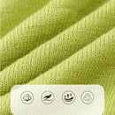 Baby Girls Clothes Set Kids Green Knitted Cardigan Vintage Floral Dress Children Autumn Knit Sweater Coat Princess Dresses