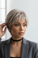 4 Inch Natural Synthetic Wigs for Women Short Curly Wig Daily Party Heat Resistant Hair