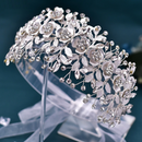 YouLaPan Europe Bridal Hair Accessories Wedding Headpiece Bridal Headband Alloy Flower Women Headwear Bridesmaid Headdress HP349