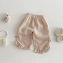 Girls Repellent Pants Summer for Baby Girls Version Bow Pants for Children