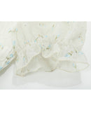 Women's Floral Mini Dress Party Club Elegant Vintage Kawaii Peter Pan Collar Short Sleeve A-line Dresses Summer
