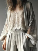 Women's Cardigan Spring Summer Thin Loose Casual Retro Ladies Jacket