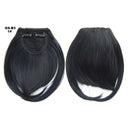 Hairpiece Bangs Hair Extension 2Clips Clip in Hair Blonde