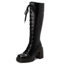 Women Knee High Boots Casual Warm Fur Winter Boot