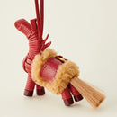 Woven Handmade Bag Charm Hanging Ornament High-end Bag Pendant Leather Gift