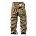 Khaki pants on a white background, Obroi