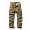 Khaki pants on a white background, Obroi