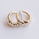 Women Classic Earrings Luxury Engraved Copper Earrings