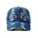 Denim Baseball Cap Sunshade Breathable Spring Summer Hat Snapback Cap