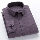 Plaid Shirts for Men Spring Long Shirts Men Autumn Turn-down Collar