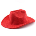 Carnival Outdoor Western Cowboy Top Lamb Woolen Hat Warm Autumn And Winter Jazz Hat