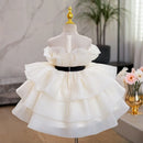 Baby Girl Princess Ruffled Dress Wedding Party Pageant Birthday Clothes