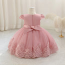Dress skirt children princess dress lace princess performance dress skirt embroidery dress