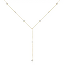 Tassel Pendant Necklace 925 Silver Four Clover Flower Chain Necklace for Women Valentine