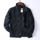 Dark blue jacket on a white background, Obroi