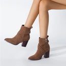 Women Ankle Boot Autumn Winter Pumps Short Boot Casual Shoe Designer Women Boot